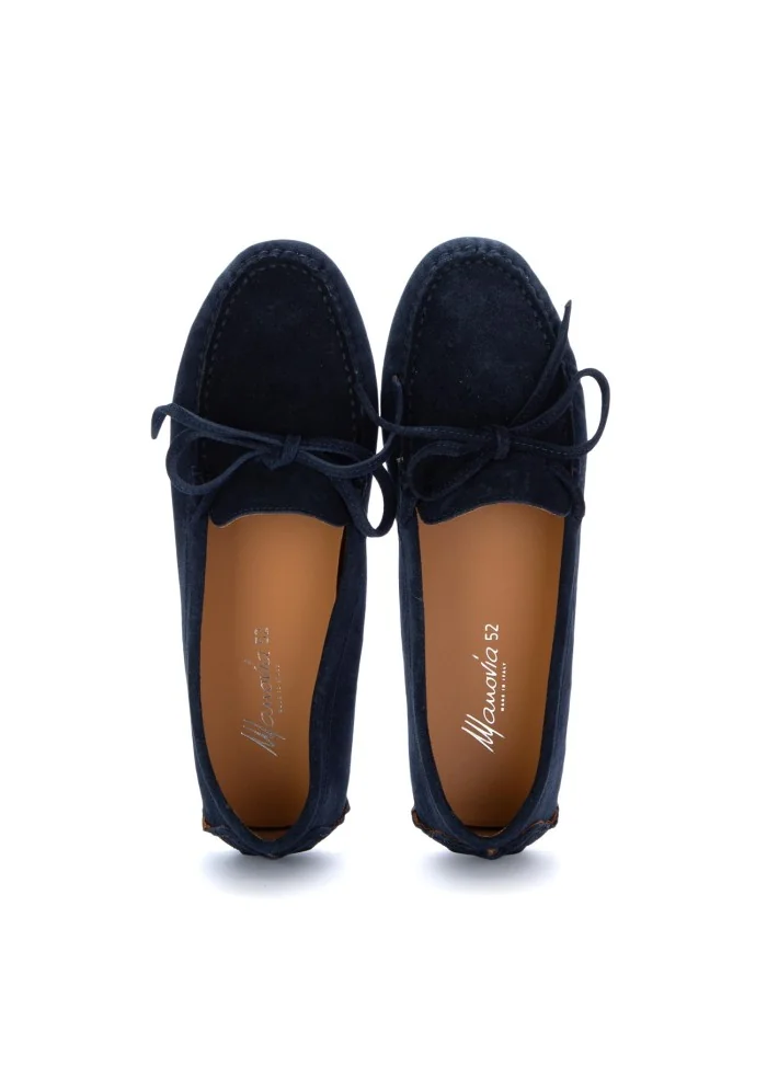 MANOVIA 52 | MOCASSINI HASH BLU SCURO