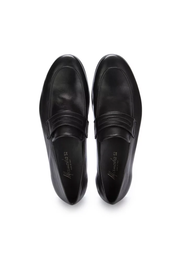 MANOVIA 52 | MOCASSINI PELLE NAPPA NERO