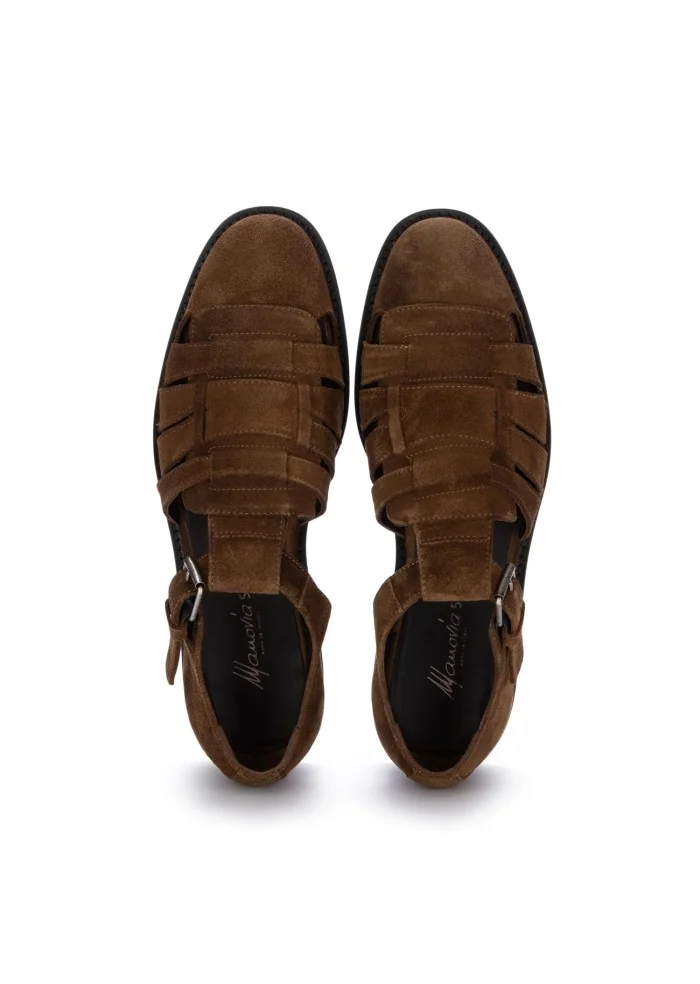 MANOVIA 52 | SANDALI HASH MARRONE