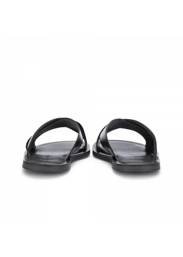 MANOVIA 52 | SANDALI M6267 NERO PELLE