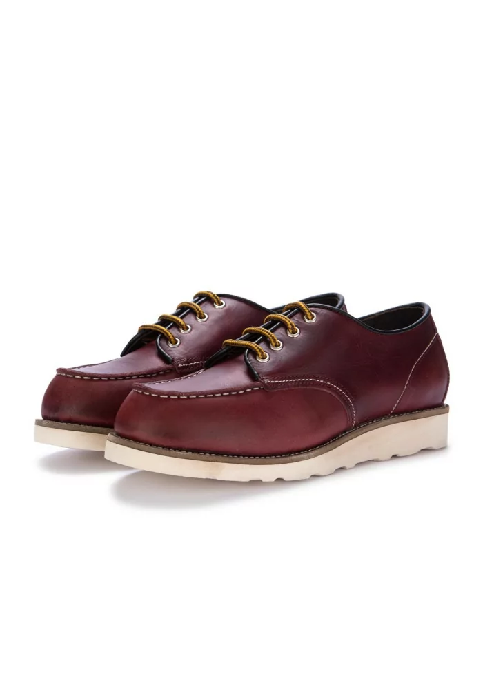 MANOVIA 52 | SCARPE ALLACCIATE COWBOY BORDEAUX