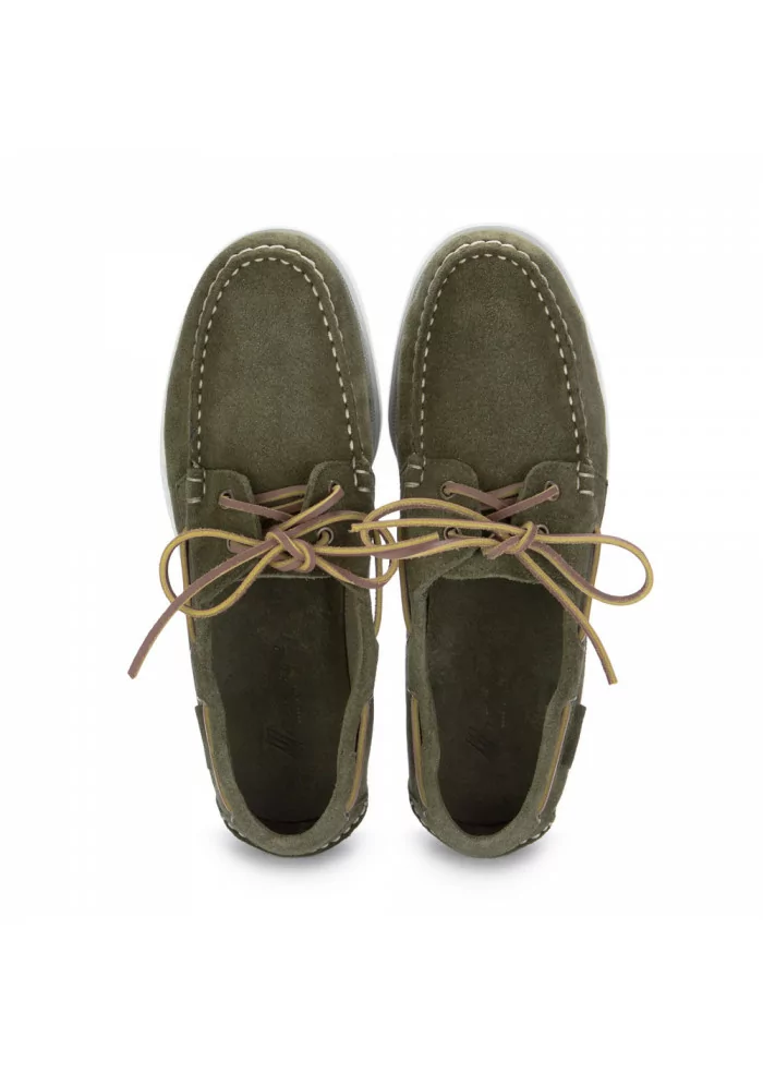 MANOVIA 52 | SCARPE BASSE HIMALAYA VERDE PELLE