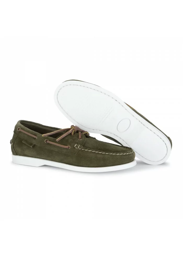 MANOVIA 52 | SCARPE BASSE HIMALAYA VERDE PELLE