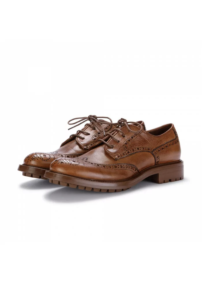 MANOVIA 52 | SCARPE BASSE LAVORAZIONE BUDAPEST MARRONE