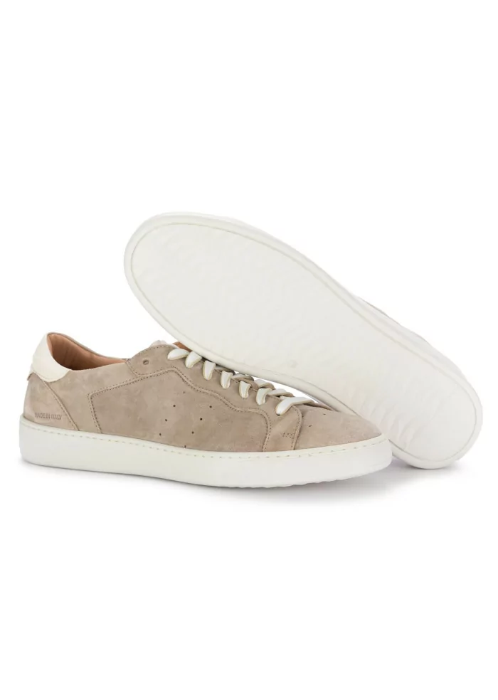 MANOVIA 52 | SNEAKERS WATER PELLE SCAMOSCIATA BEIGE