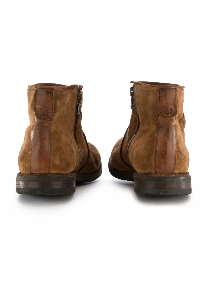 MANOVIA 52 | STIVALE TRONCHETTO 8689 VELOUR MARRONE