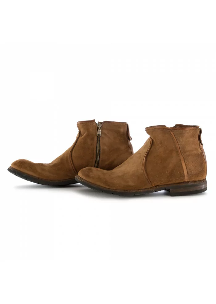 MANOVIA 52 | STIVALE TRONCHETTO 8689 VELOUR MARRONE