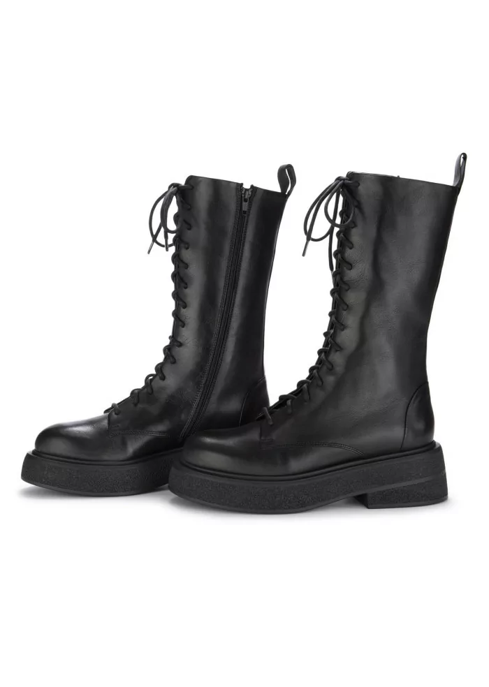 MANOVIA 52 | STIVALI ALLACCIATI BUEWAX NERO