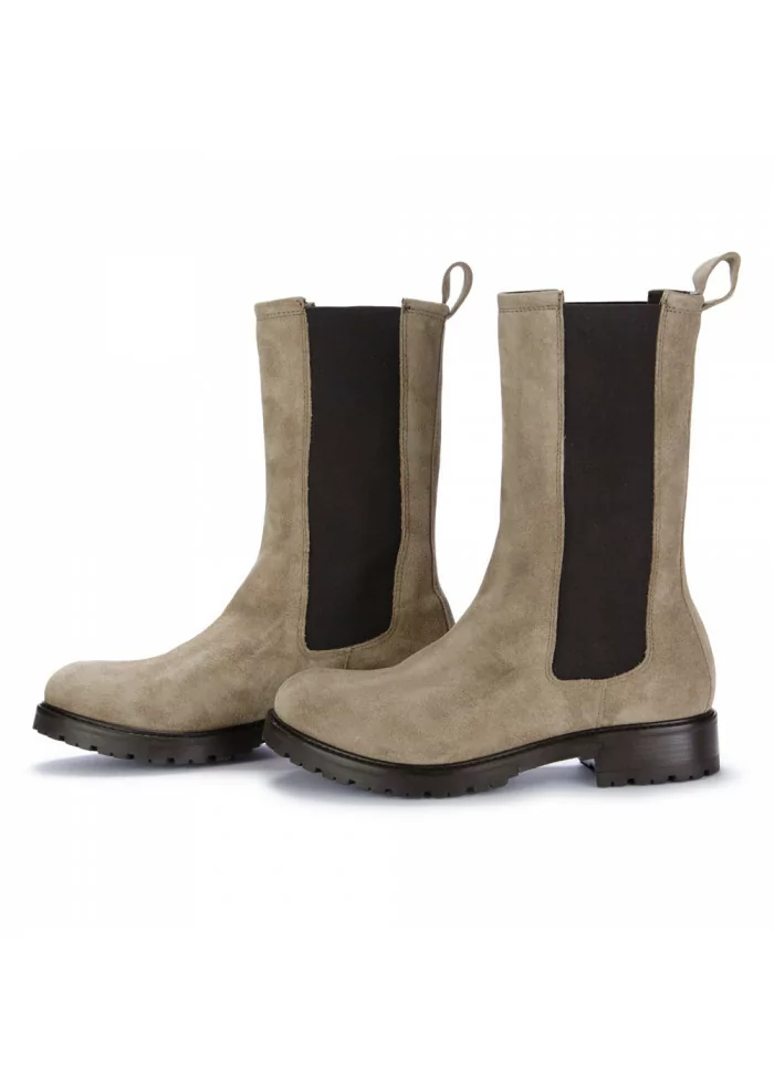 MANOVIA 52 | STIVALI CHELSEA HASH PELLE SCAMOSCIATA BEIGE