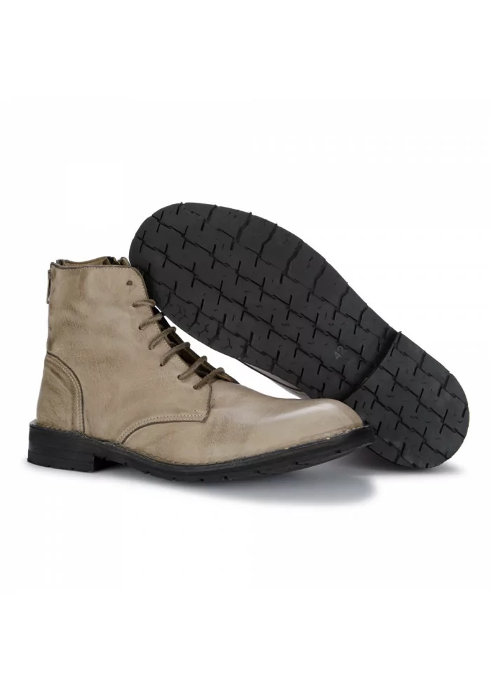 MANUFATTO TOSCANO VINCI | TRONCHETTI STRINGATI 45 BEIGE