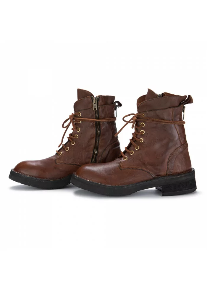 MANUFATTO TOSCANO VINCI | TRONCHETTI STRINGATI 91 MARRONE