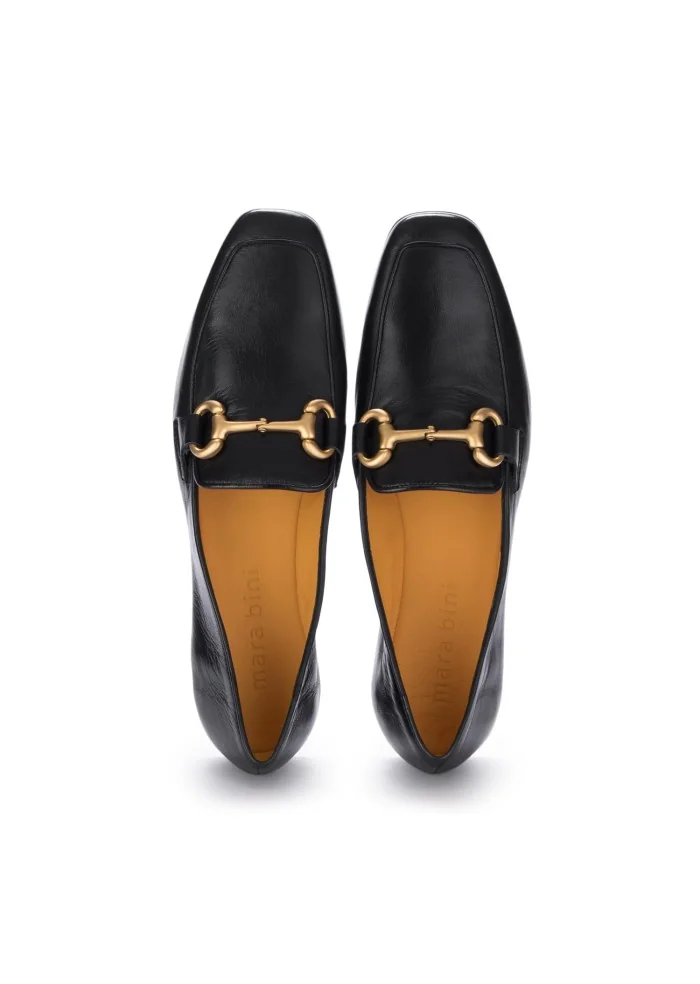 MARA BINI | MOCASSINI MAGDA SETA BLU NOTTE