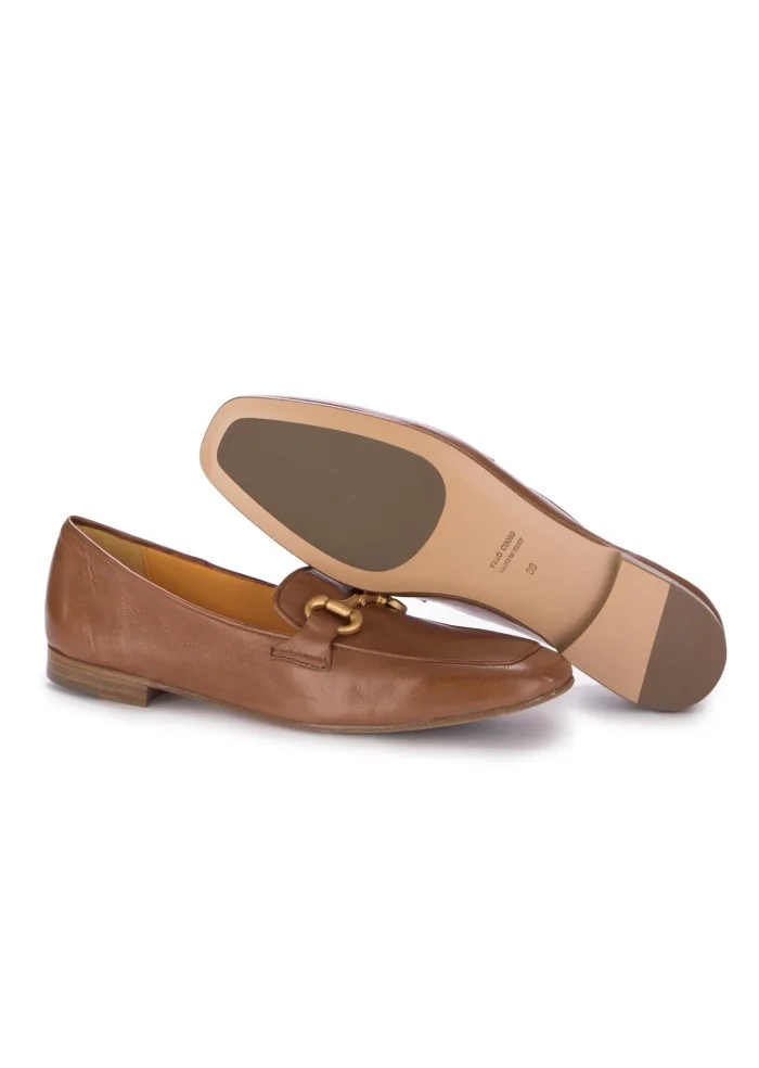MARA BINI | MOCASSINI MAGDA SETA MARRONE