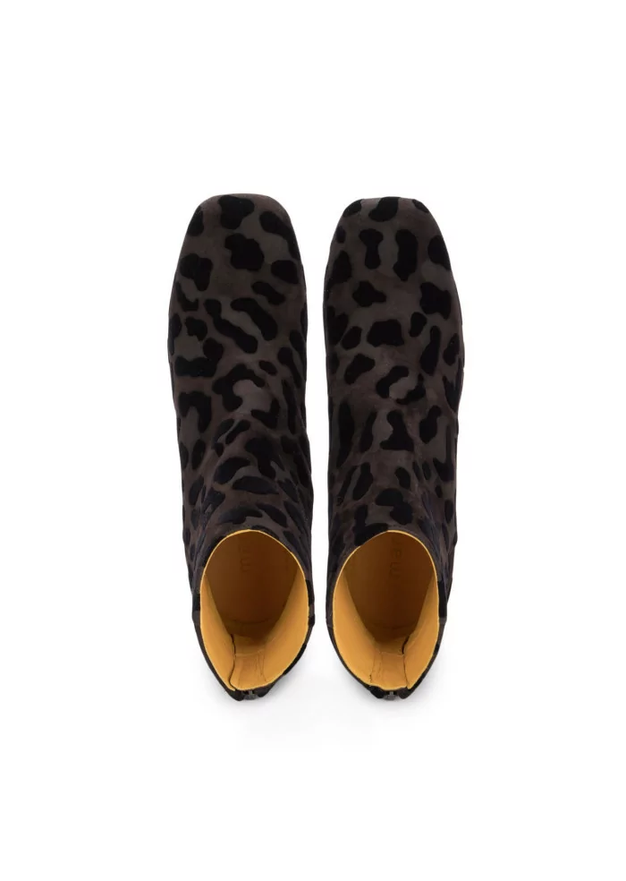 MARA BINI | STIVALETTI CON TACCO MOKA SAVANA MARRONE NERO