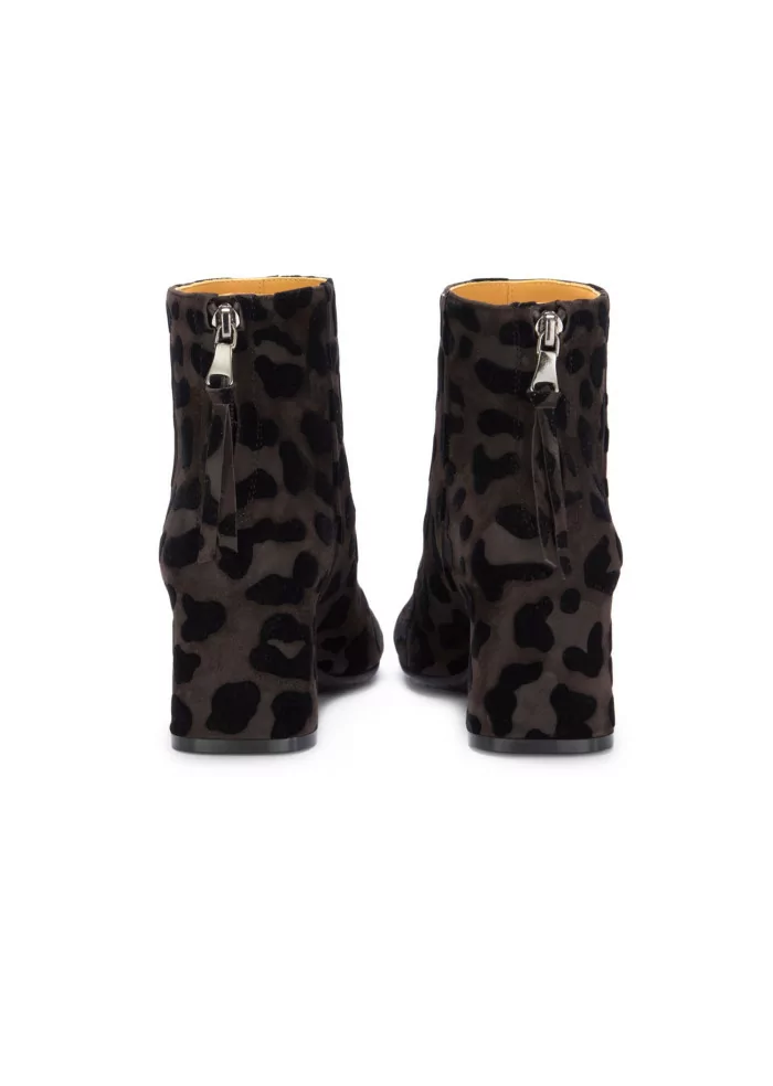 MARA BINI | STIVALETTI CON TACCO MOKA SAVANA MARRONE NERO