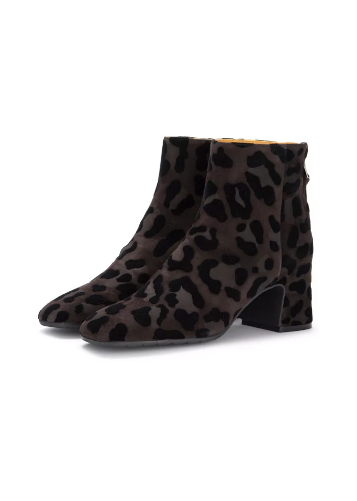 MARA BINI | STIVALETTI CON TACCO MOKA SAVANA MARRONE NERO