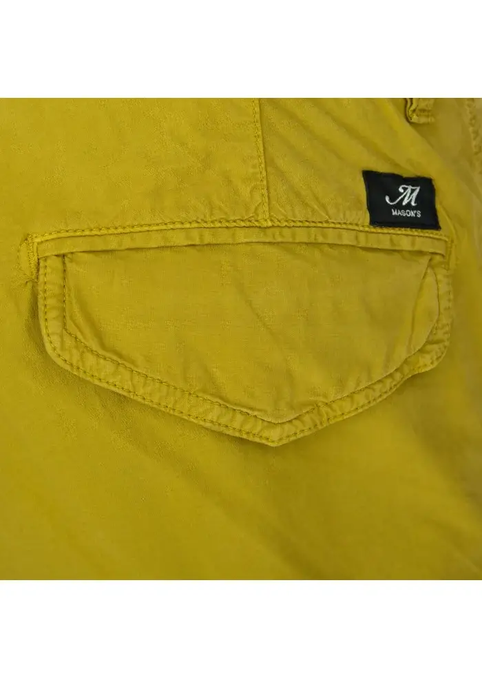 MASON'S | BERMUDA CARGO HONOLULU GIALLO OCRA