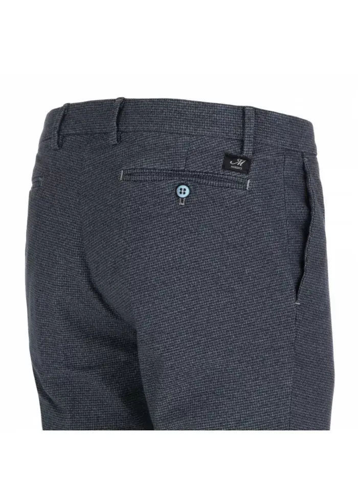 MASON'S | PANTALONI CHINO NEW YORK STRETCH GRIGIO BLU