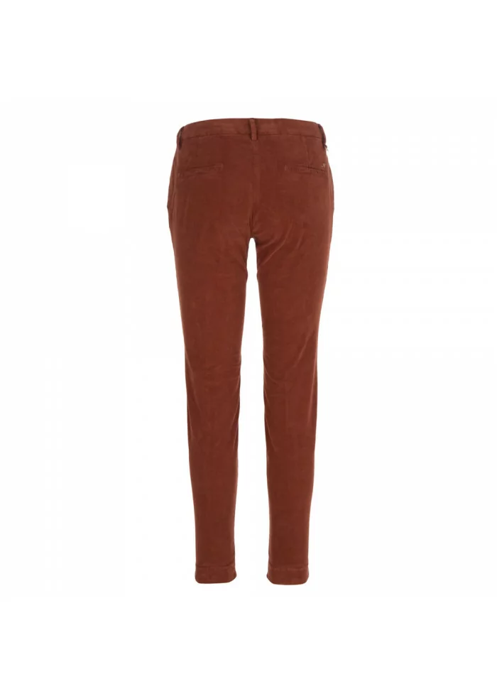 MASON'S | PANTALONI DONNA NEW YORK STRETCH TERRACOTTA