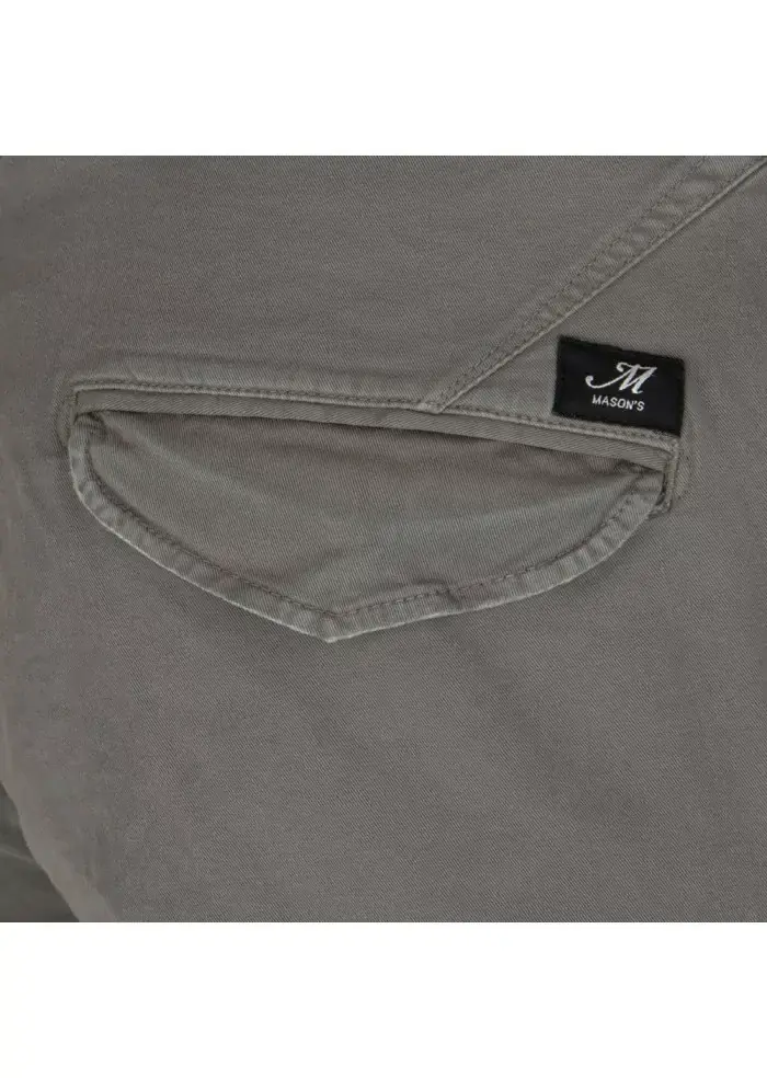 MASON'S | PANTALONI EISENHOWER SLIM FIT GRIGIO