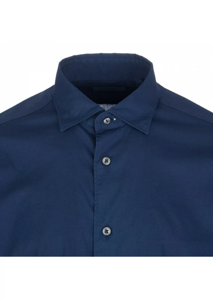 MASTRICAMICIAI | CAMICIA COTONE BLU