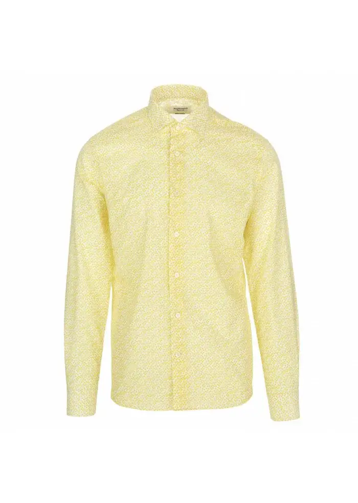 MASTRICAMICIAI | CAMICIA COTONE LUCA GIALLO