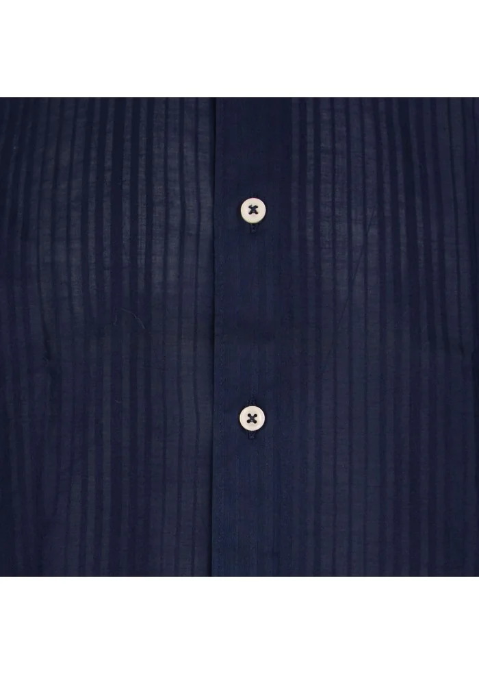 MASTRICAMICIAI | CAMICIA LUCA COTONE BLU