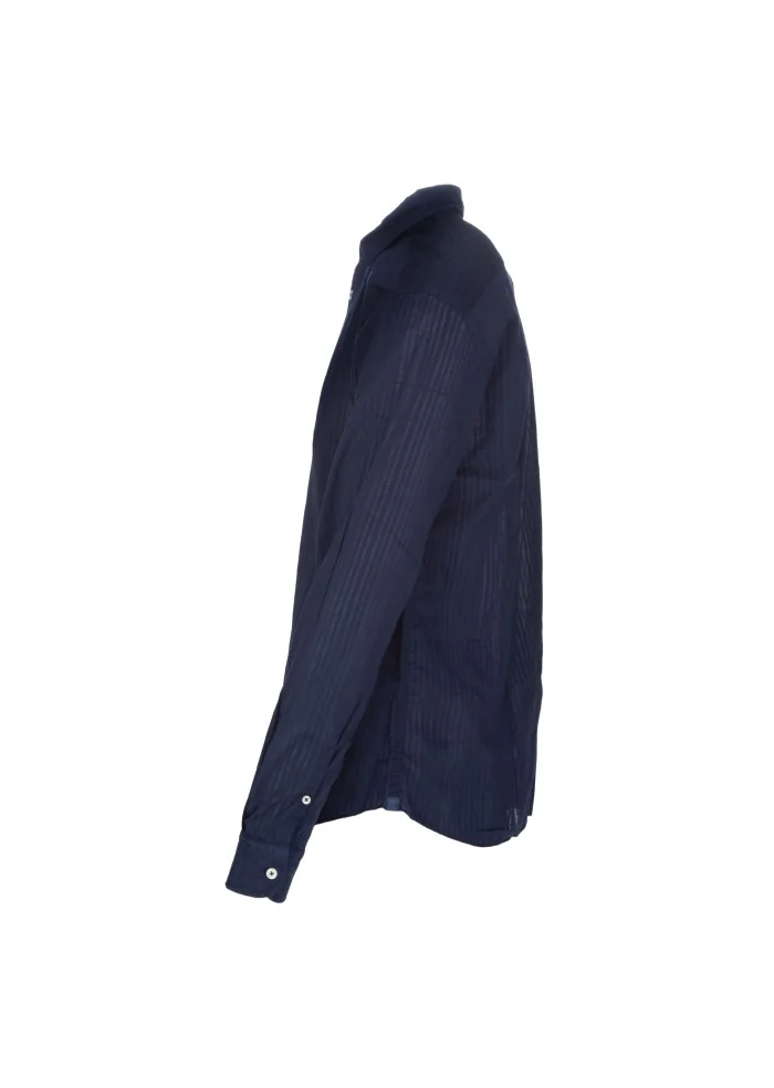 MASTRICAMICIAI | CAMICIA LUCA COTONE BLU