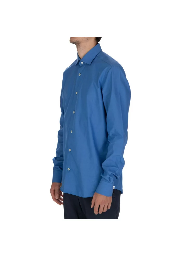 MASTRICAMICIAI | CAMICIA LUCA COTONE REGULAR FIT BLU CHIARO