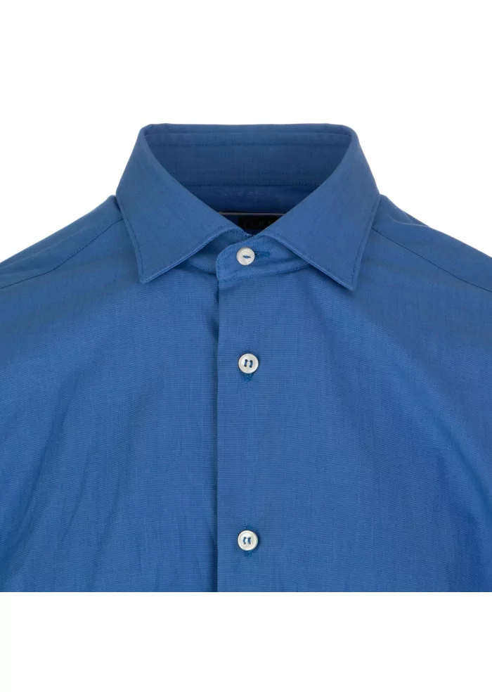 MASTRICAMICIAI | CAMICIA LUCA COTONE REGULAR FIT BLU CHIARO