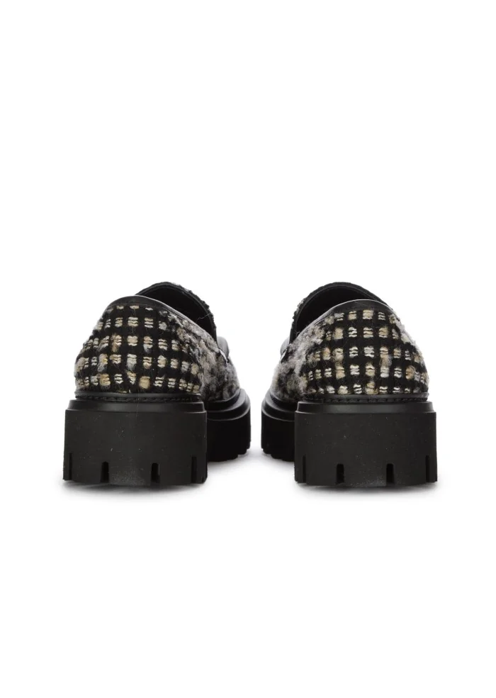 MAZE | MOCASSINI SARA STOCCOLMA FOUNTAIN NERO BEIGE