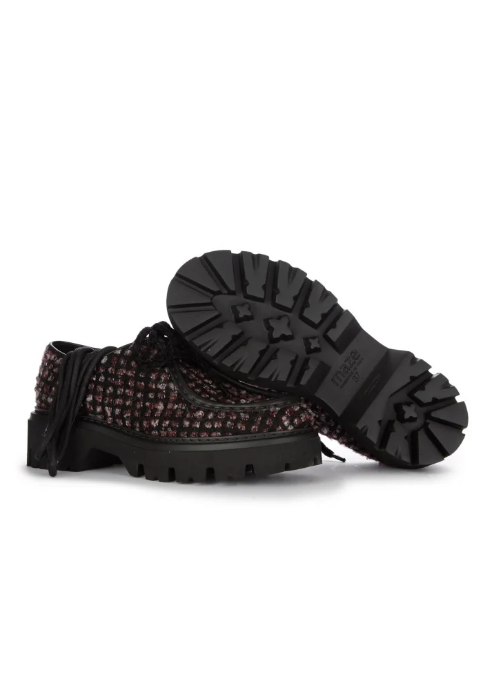 MAZE | SCARFPE ALLACCIATE DORA STOCCOLMA FOUNTAIN NERO BEIGE