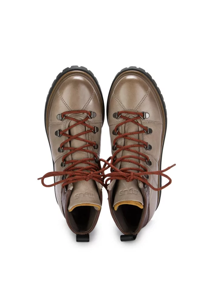 MJUS | SCARPONCINI IMBOTTITI PELLE MARRONE CHIARO