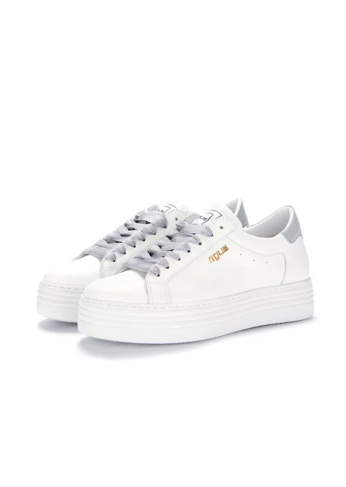 MJUS | SNEAKERS ANISETTE PELLE BIANCO GRIGIO