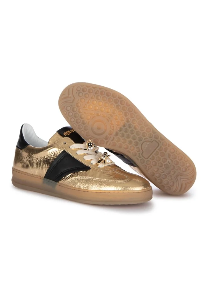 MJUS | SNEAKERS GIGLIOLA ORO NERO