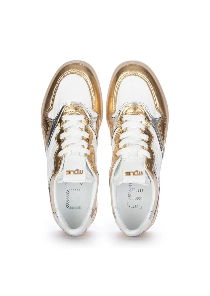 MJUS | SNEAKERS GRAZIA ORO ARGENTO BIANCO
