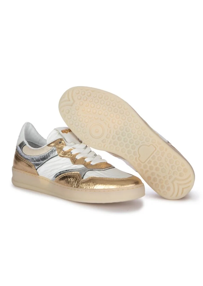 MJUS | SNEAKERS GRAZIA ORO ARGENTO BIANCO
