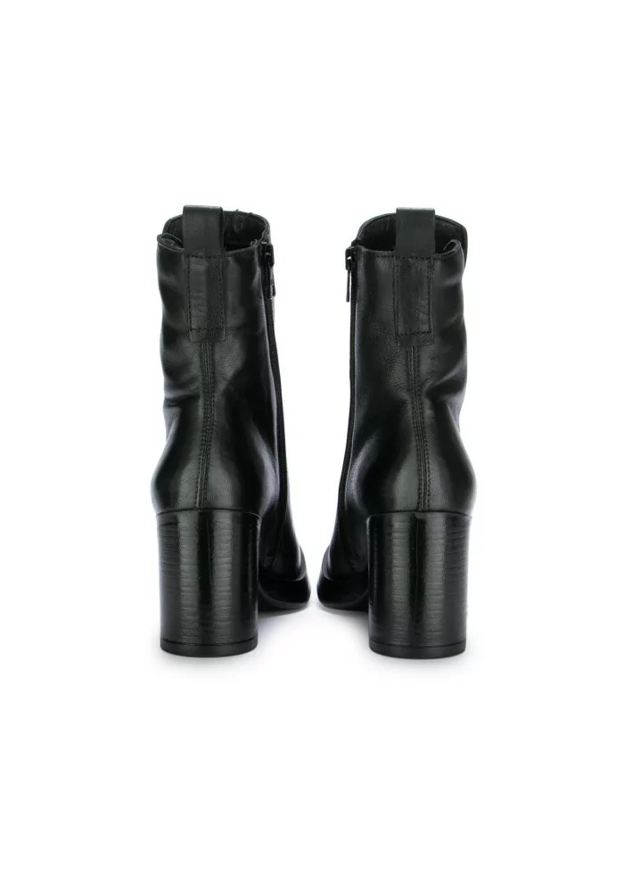 MJUS | TRONCHETTI CON TACCO PELLE VERDE SCURO