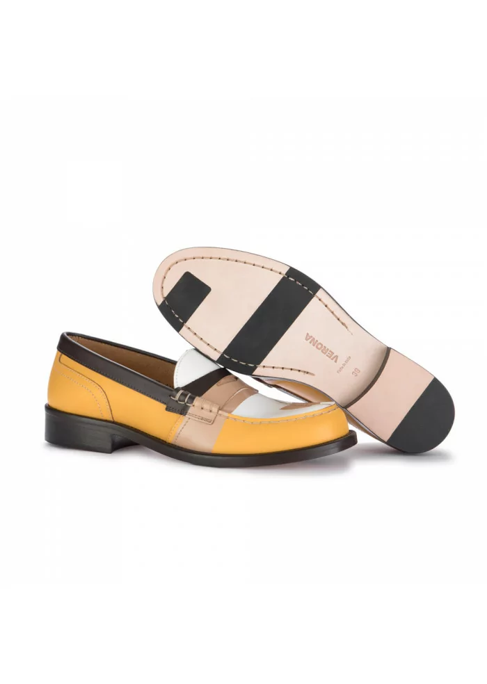 MOCASSINI DONNA MARITAN VERONA | ANGLIA GIALLO