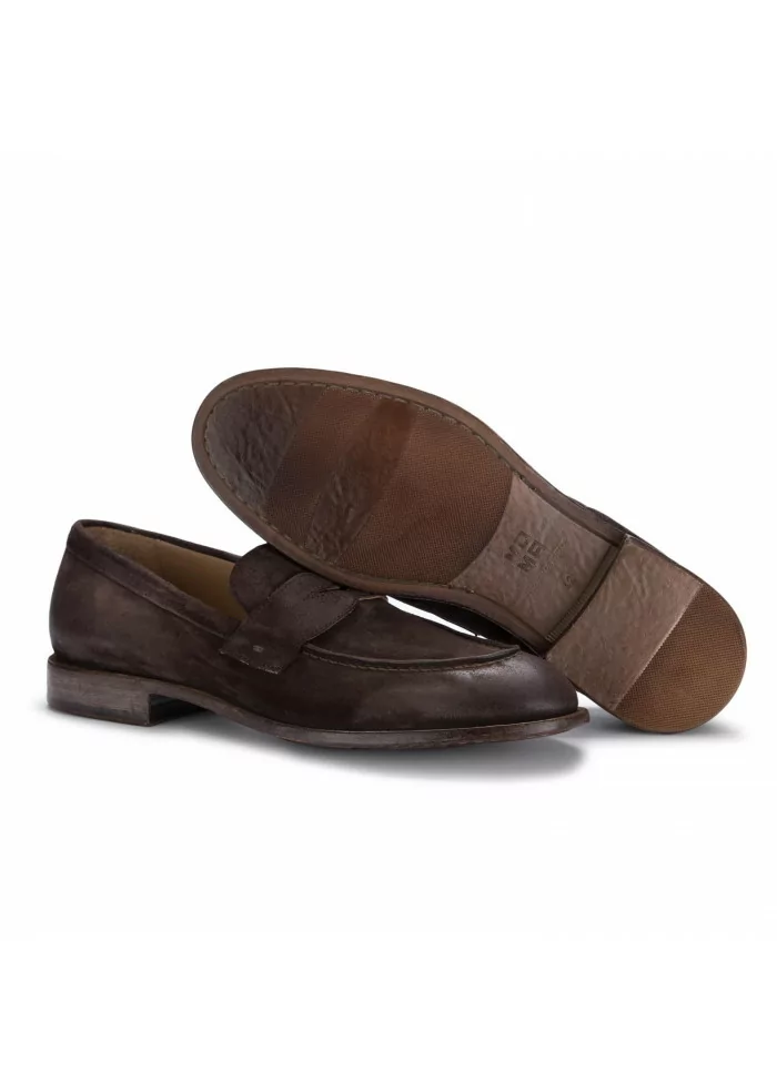 MOMA | MOCASSINI OLIVER WATER SCAMOSCIATO MARRONE