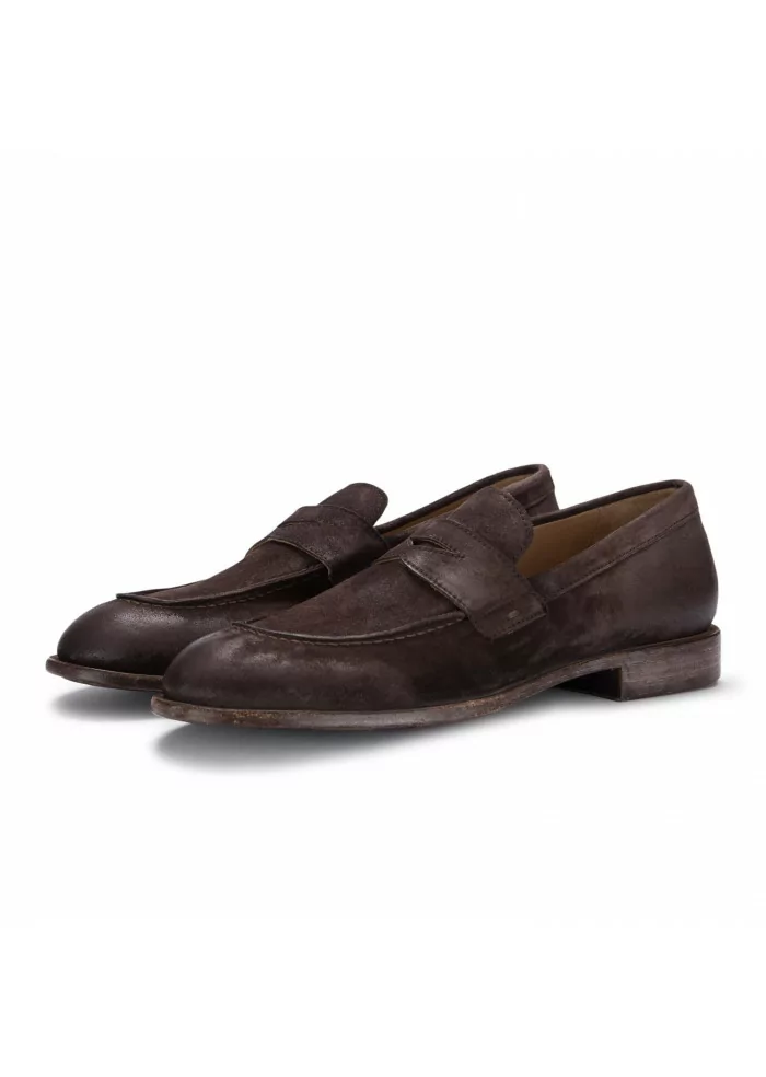 MOMA | MOCASSINI OLIVER WATER SCAMOSCIATO MARRONE