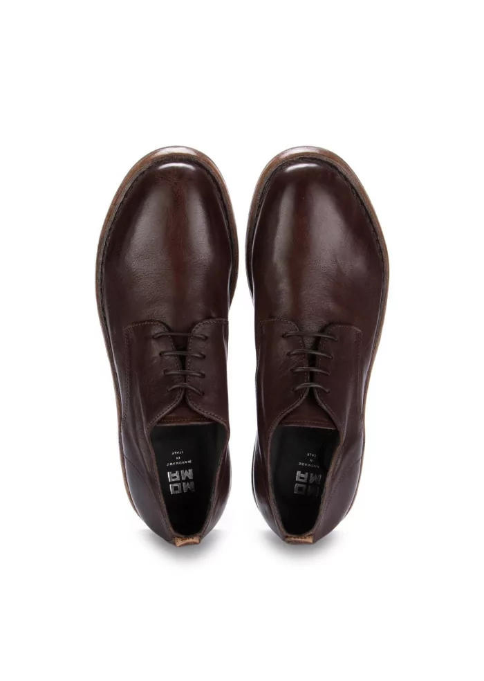 MOMA | SCARPE ALLACCIATE PELLE CUSNA EBANO