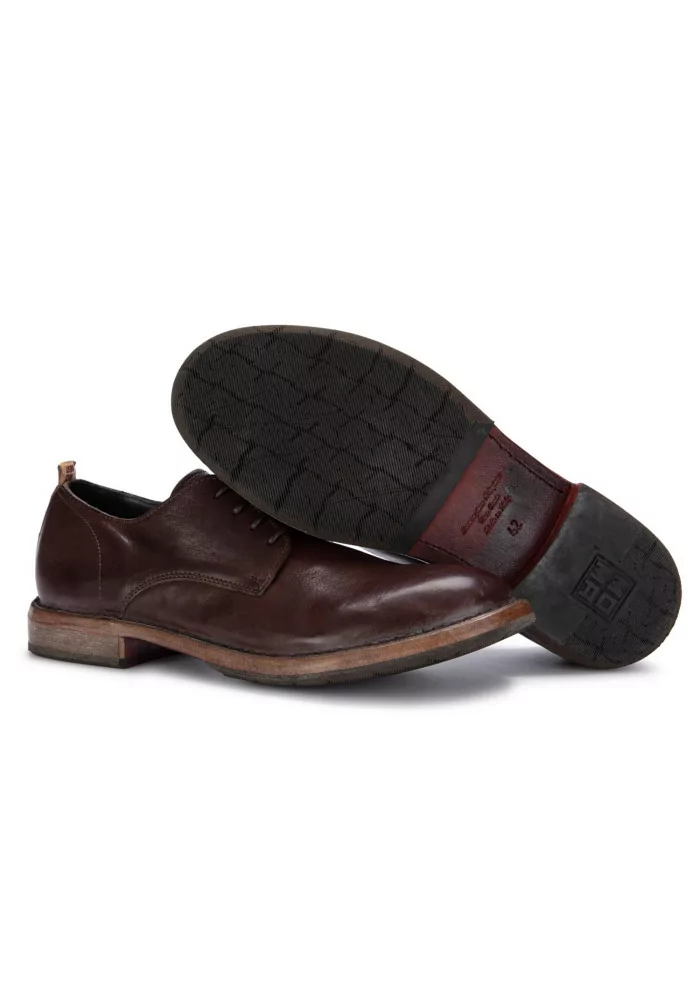 MOMA | SCARPE ALLACCIATE PELLE CUSNA EBANO