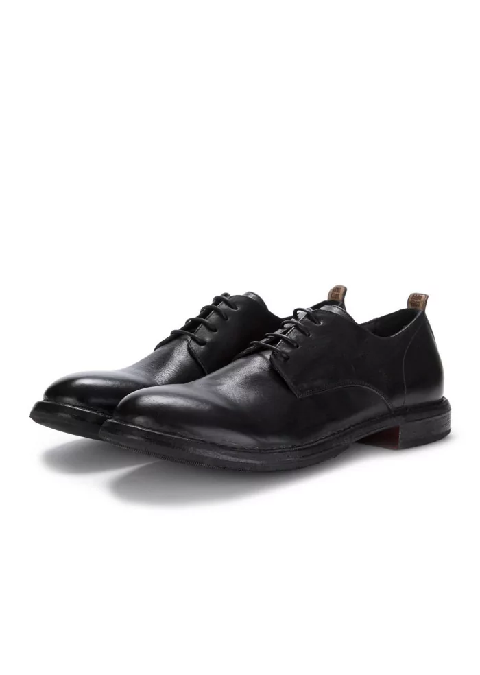 MOMA | SCARPE ALLACCIATE PELLE CUSNA NERO