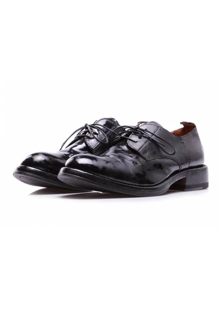MOMA | SCARPE ALLACCIATE PLUS IN PELLE NERO