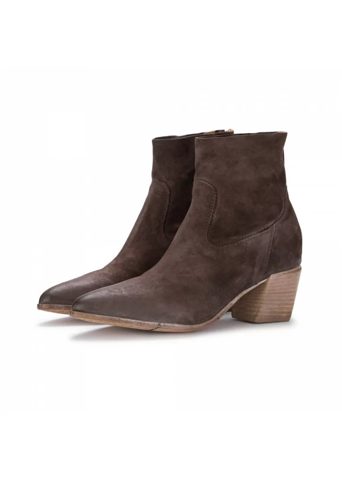MOMA | STIVALETTI TACCO OLIVER WATER MARRONE