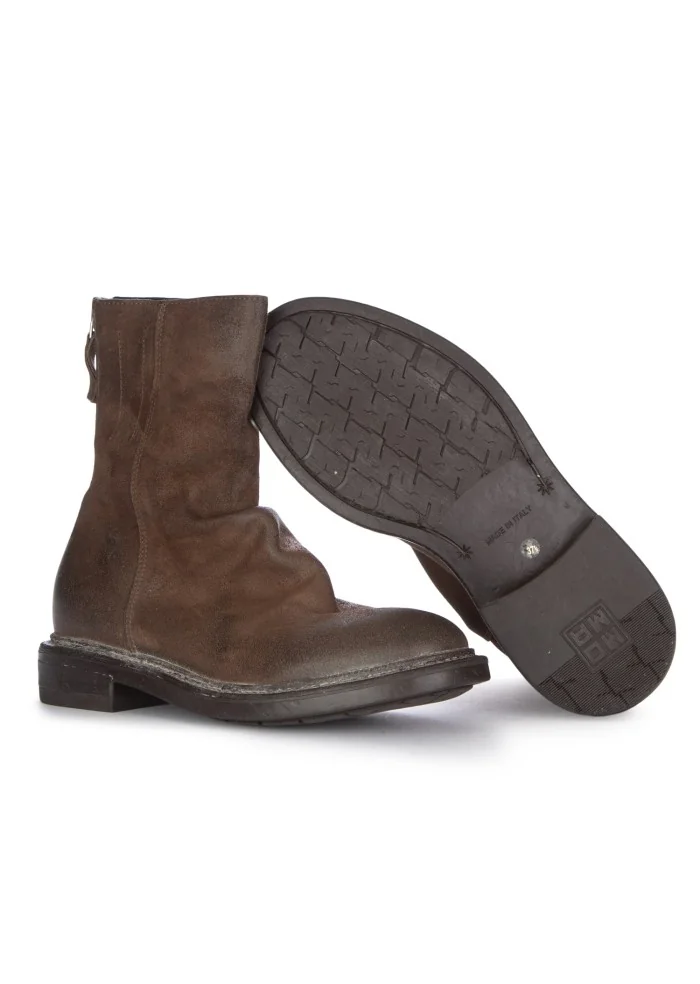 MOMA | STIVALETTI TU TUSCANY TAUPE MARRONE