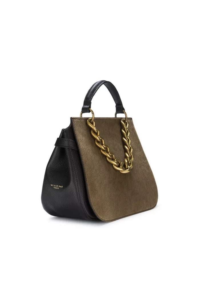 MY BEST BAG | BORSA A MANO EVELINE NERO KHAKI