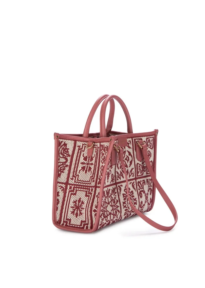 MY BEST BAG | BORSA A SPALLA LISBONA MINERAL ROSSO BIANCO