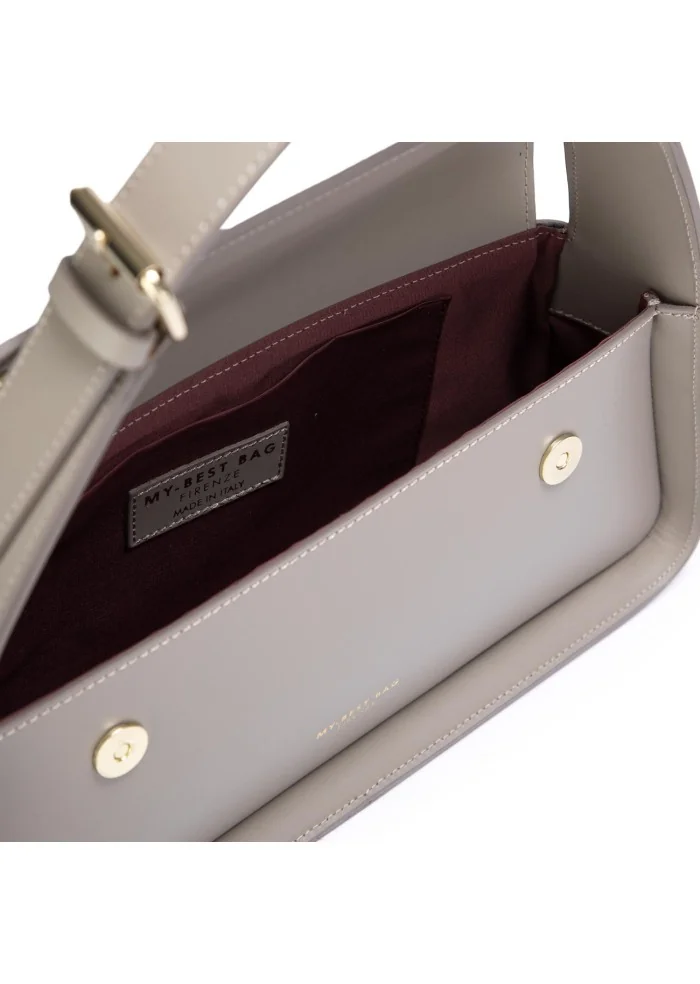 MY BEST BAG | BORSA A SPALLA LIZBETH GRIGIO TORTORA